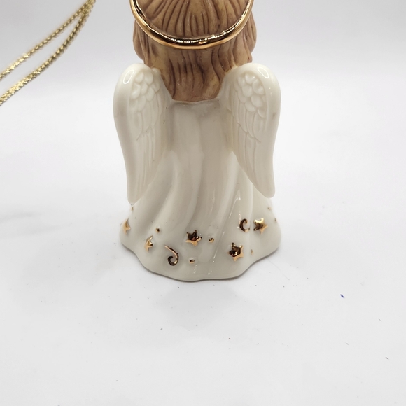 Lenox My Birthstone Angel Christmas Ornament - July Ruby - Picture 2 of 5